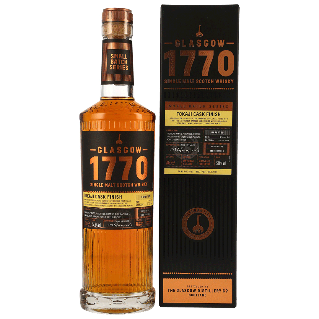 1770 Glasgow Single Malt - 6 Jahre - Tokaji Cask Finish