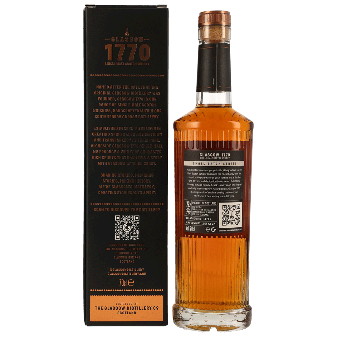 1770 Glasgow Single Malt - 6 Jahre - Tokaji Cask Finish