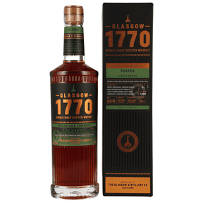 1770 Glasgow Single Malt Scotch Whisky - Peated Cask Strength - PX Cask Finish - Batch 01