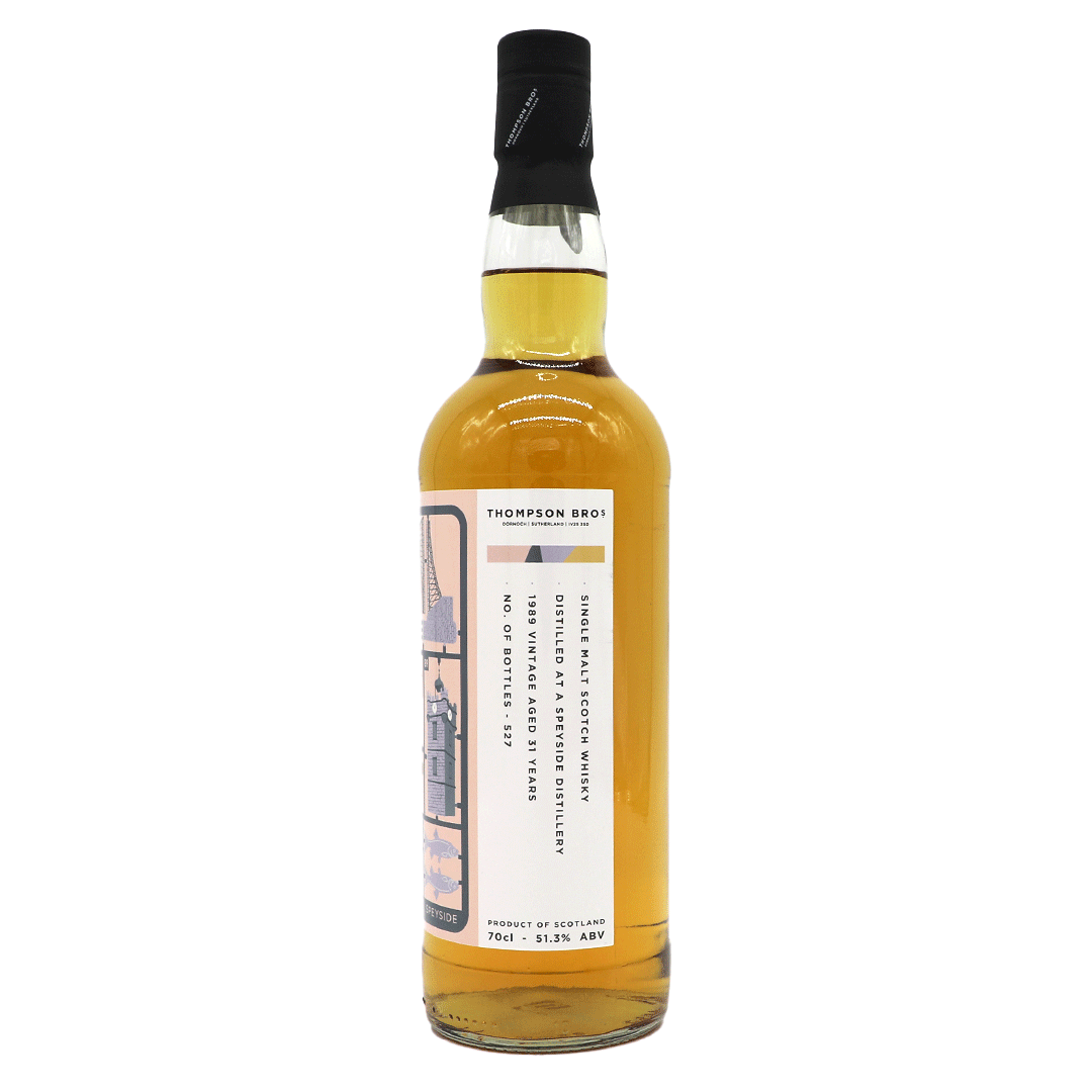 A Speyside Distillery 1989/2021 - 31 Jahre - Thompson Bros.