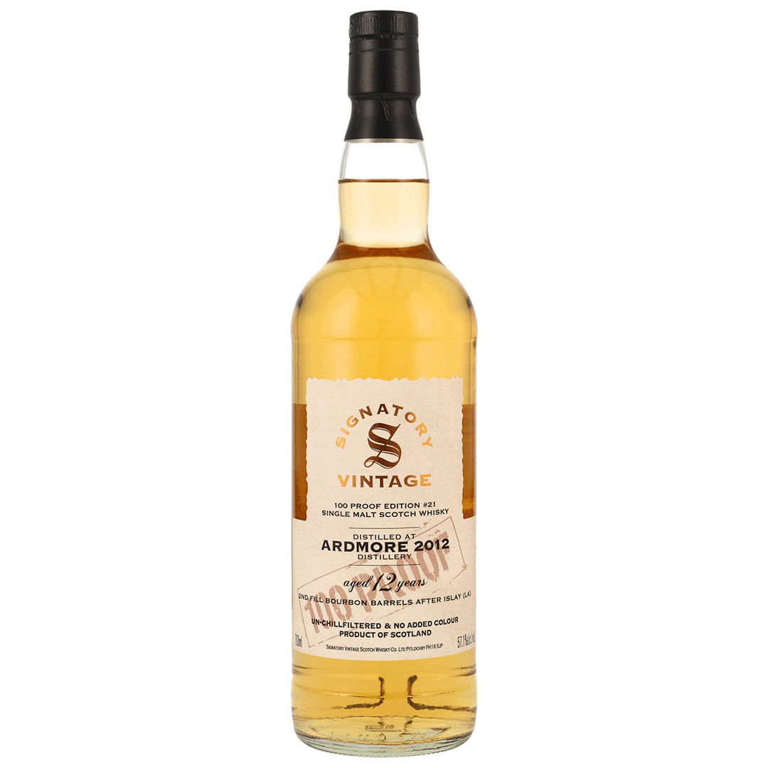 Ardmore 2012/2024 - 12 Jahre - Signatory 100 PROOF Edition #21