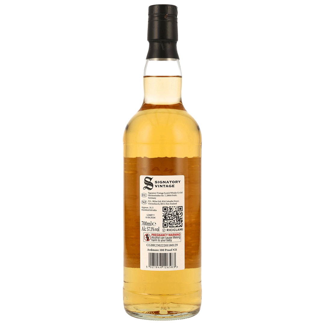 Ardmore 2012/2024 - 12 Jahre - Signatory 100 PROOF Edition #21