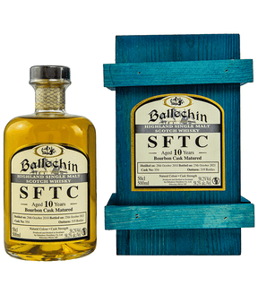 Ballechin 2010/2021 - Straight from the Cask - Bourbon Cask Nr. 354