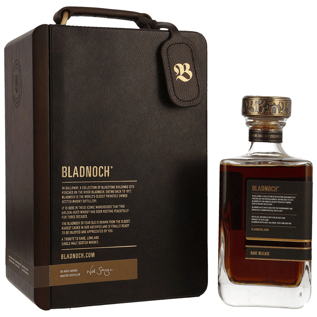 Bladnoch 30 Jahre - Limited Edition 2022 - Oloroso Sherry & Moscatel Cask Matured