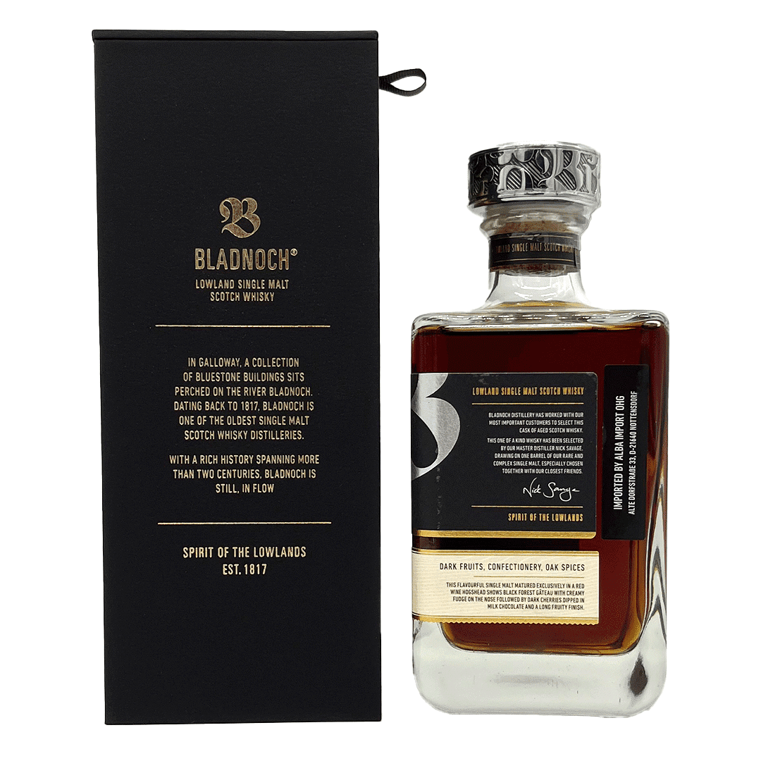 Bladnoch Vibrant Stills - Single Red Wine Cask - 15 Jahre