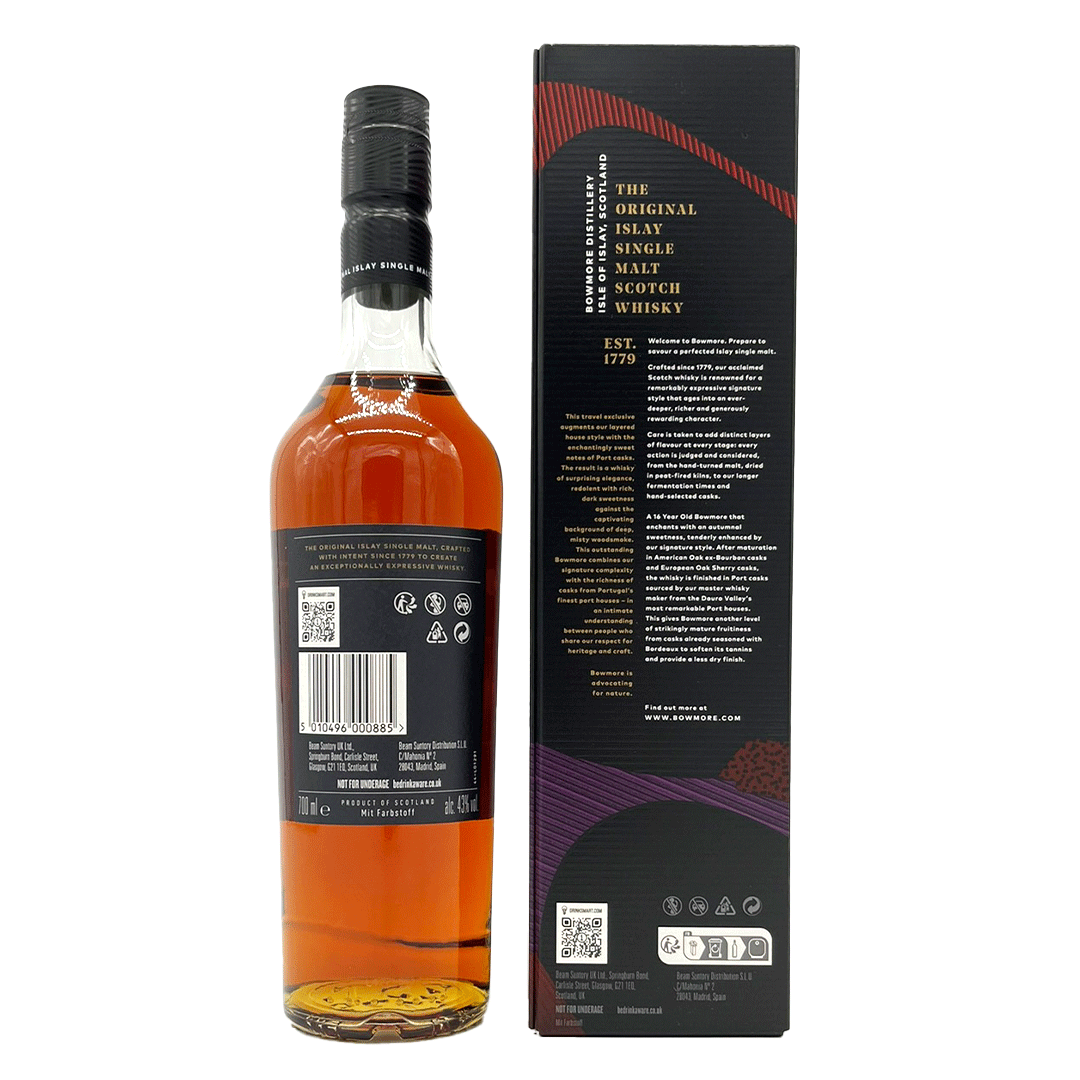 Bowmore 16 Jahre - Ruby Port Cask Finish