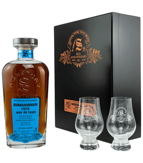 Bunnahabhain 1978/2018 30th Anniversary + 2 Gläser - Signatory Vintage