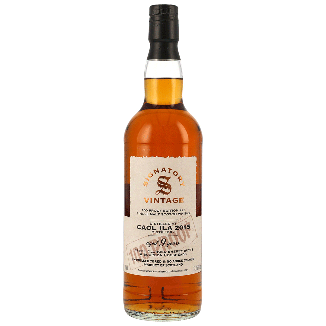 Caol Ila 2015/2024 - 9 Jahre - Signatory 100 PROOF Edition #26