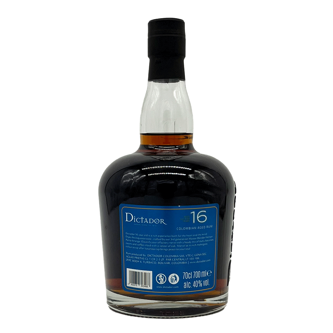 Dictador 16 Jahre - Colombian Aged Rum