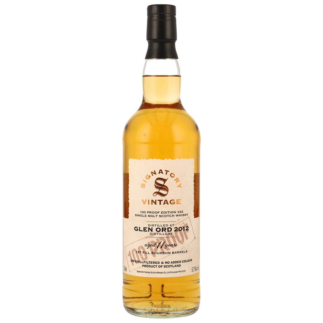 Glen Ord 201272024 - 11 Jahre - Signatory 100 PROOF Edition #22