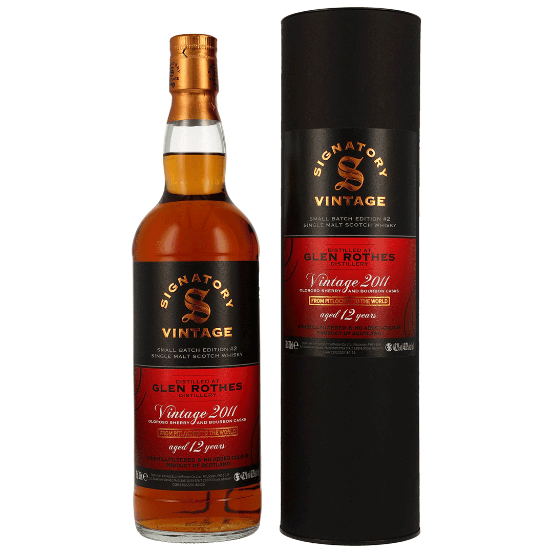 Glenrothes 2011/2023 - Signatory Small Batch Edition #2