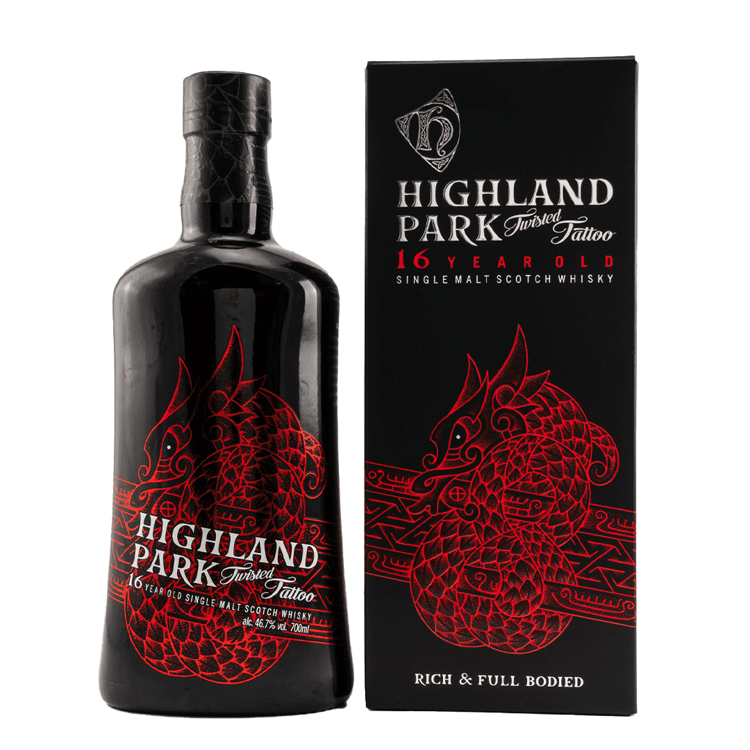 Highland Park 16 Jahre - Twisted Tattoo