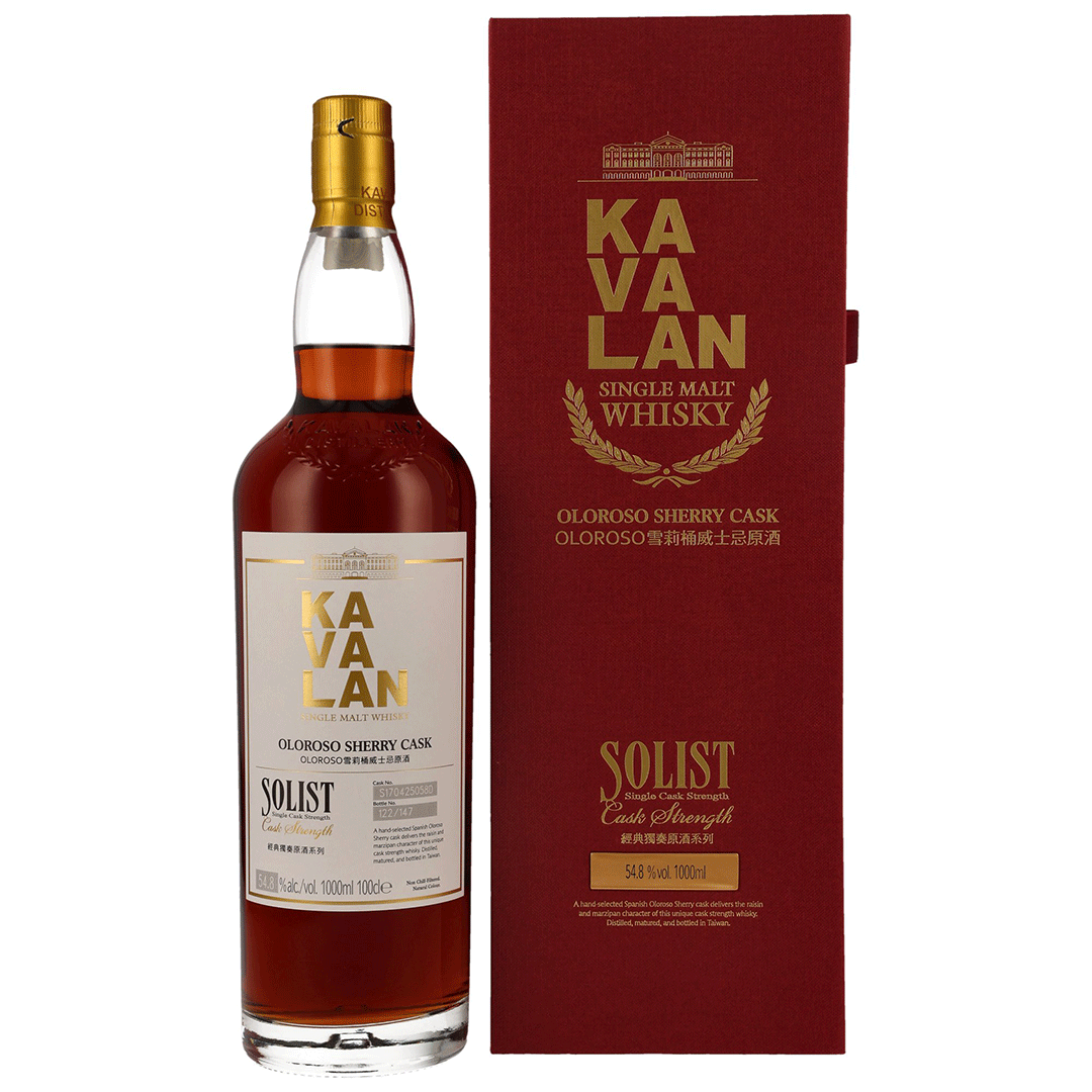 Kavalan Solist - Oloroso Sherry Cask - 54,8%