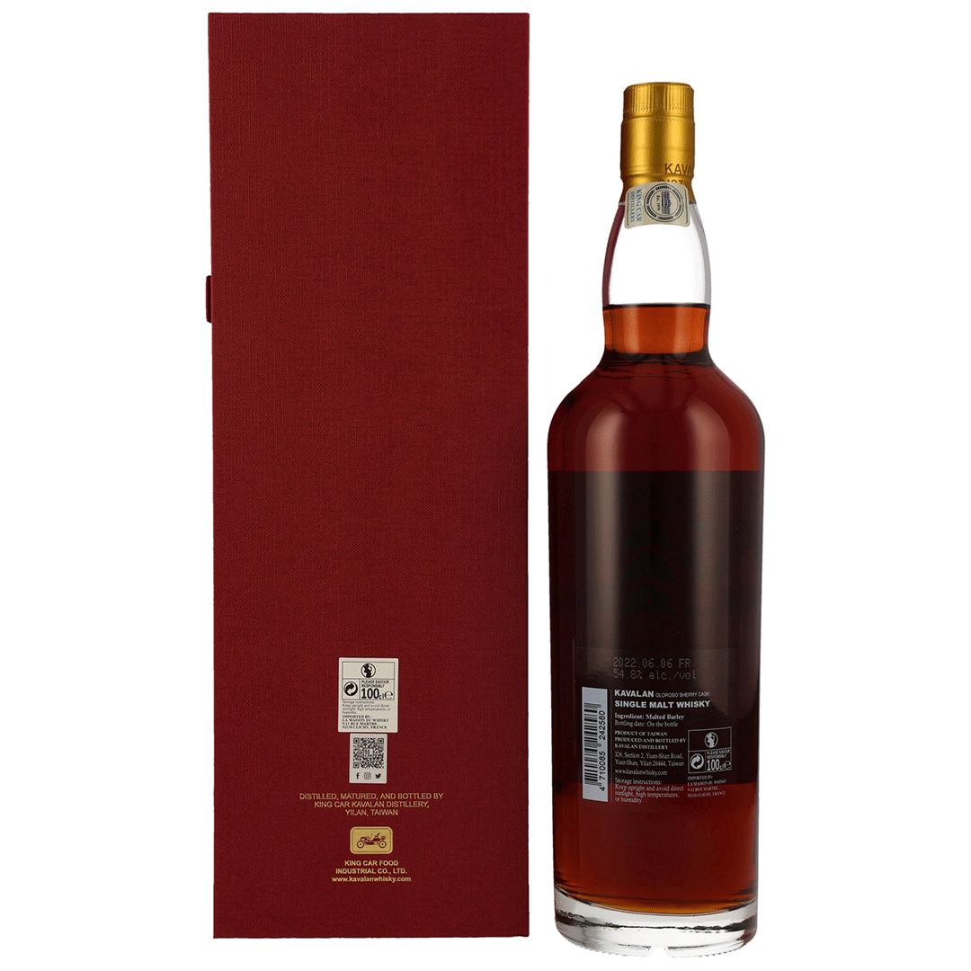 Kavalan Solist - Oloroso Sherry Cask - 54,8%