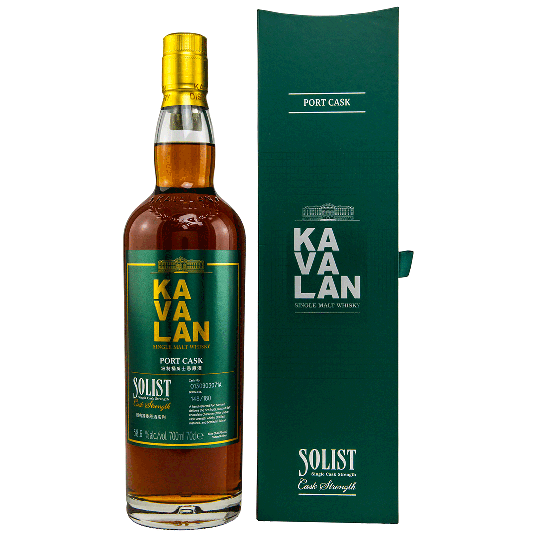 Kavalan Solist - Port Cask - 58,6%