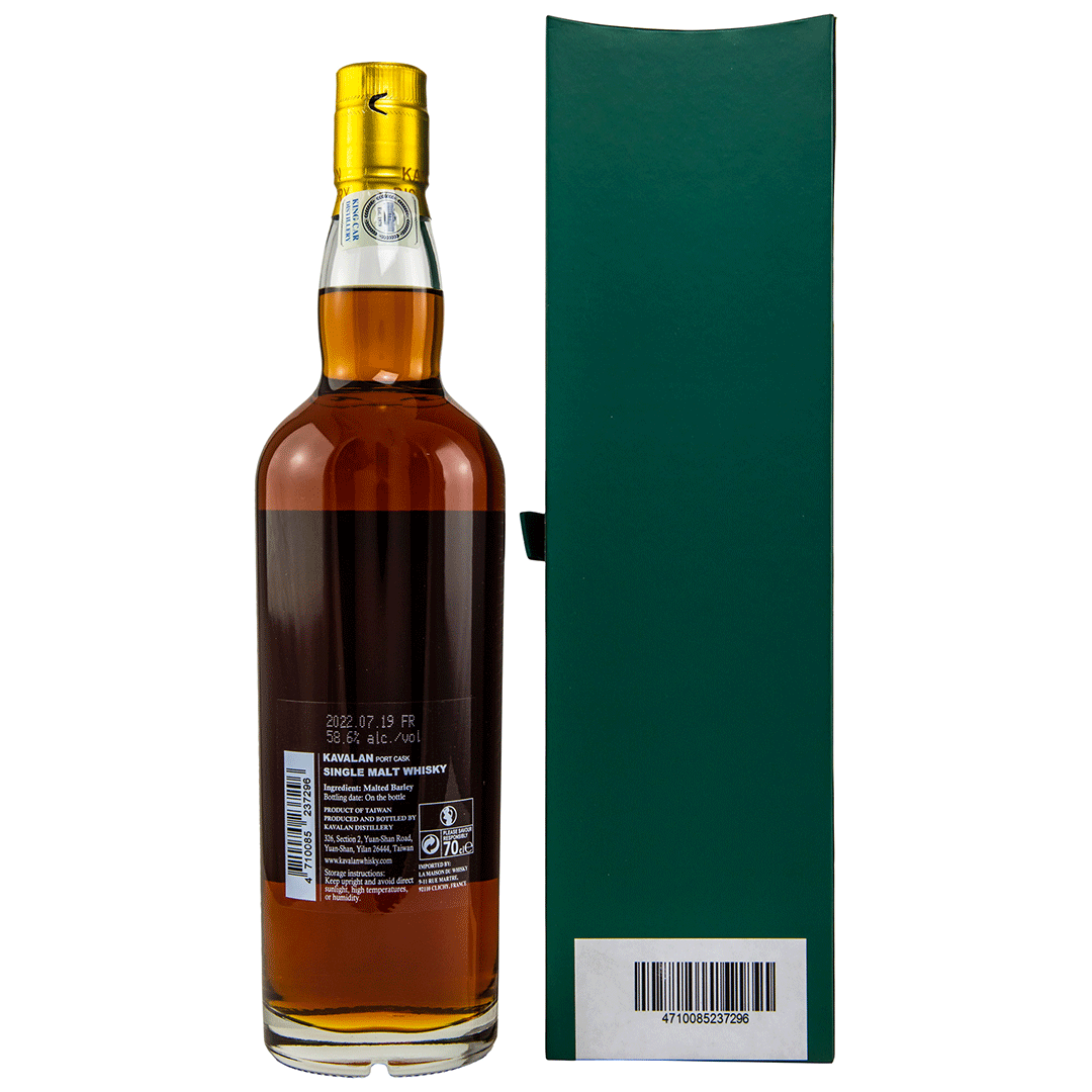 Kavalan Solist - Port Cask - 58,6%