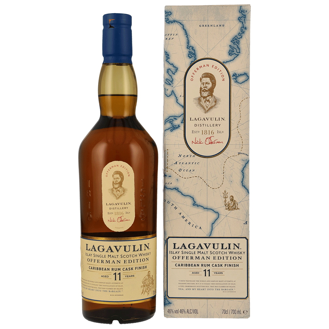 Lagavulin 11 Jahre - Offerman Edition 2024 - Caribbean Rum Cask Finish