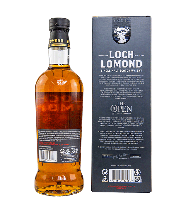 Loch Lomond The Open Special Edition 2023 Rioja Finish