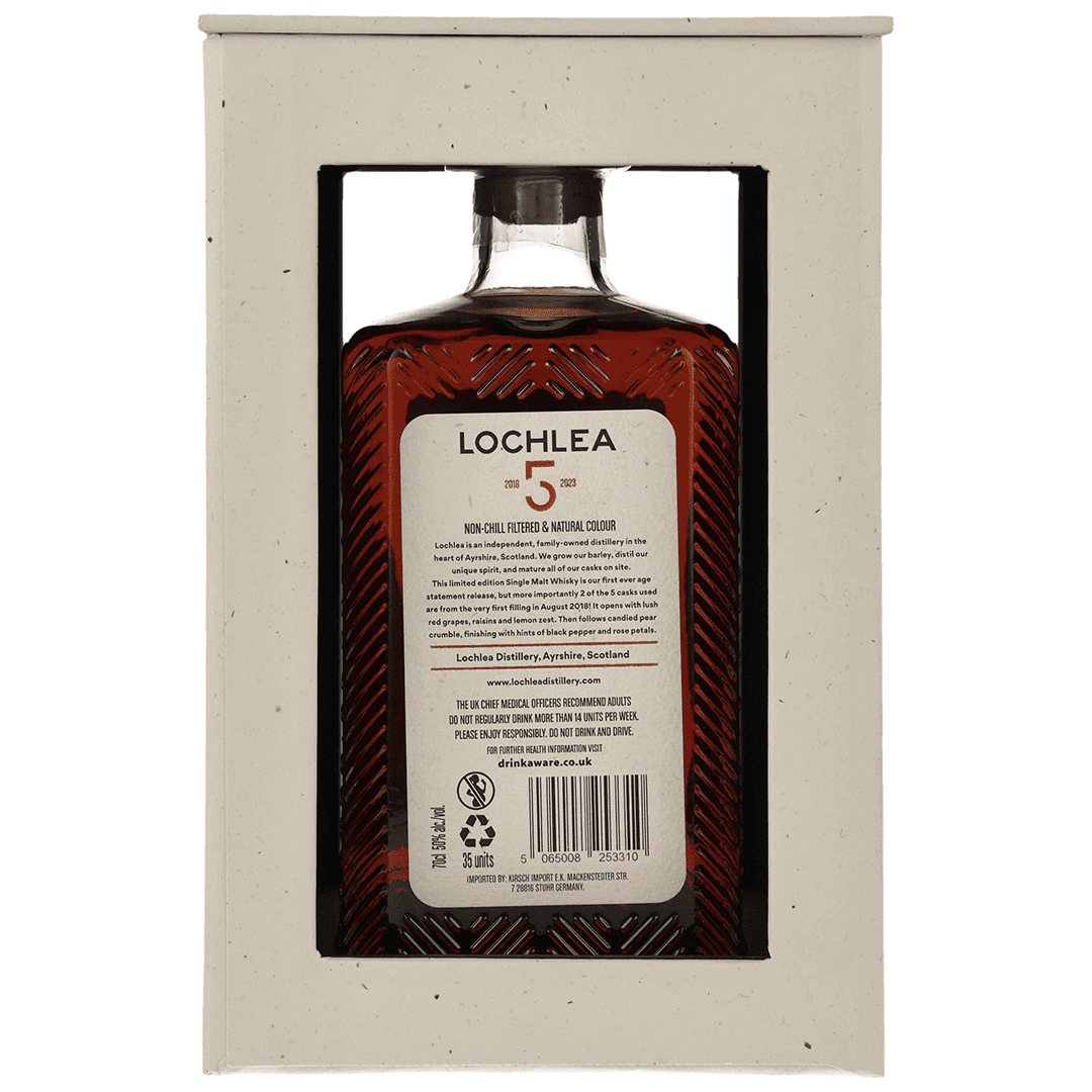 Lochlea Distillery 2018/2023 - 5 Jahre