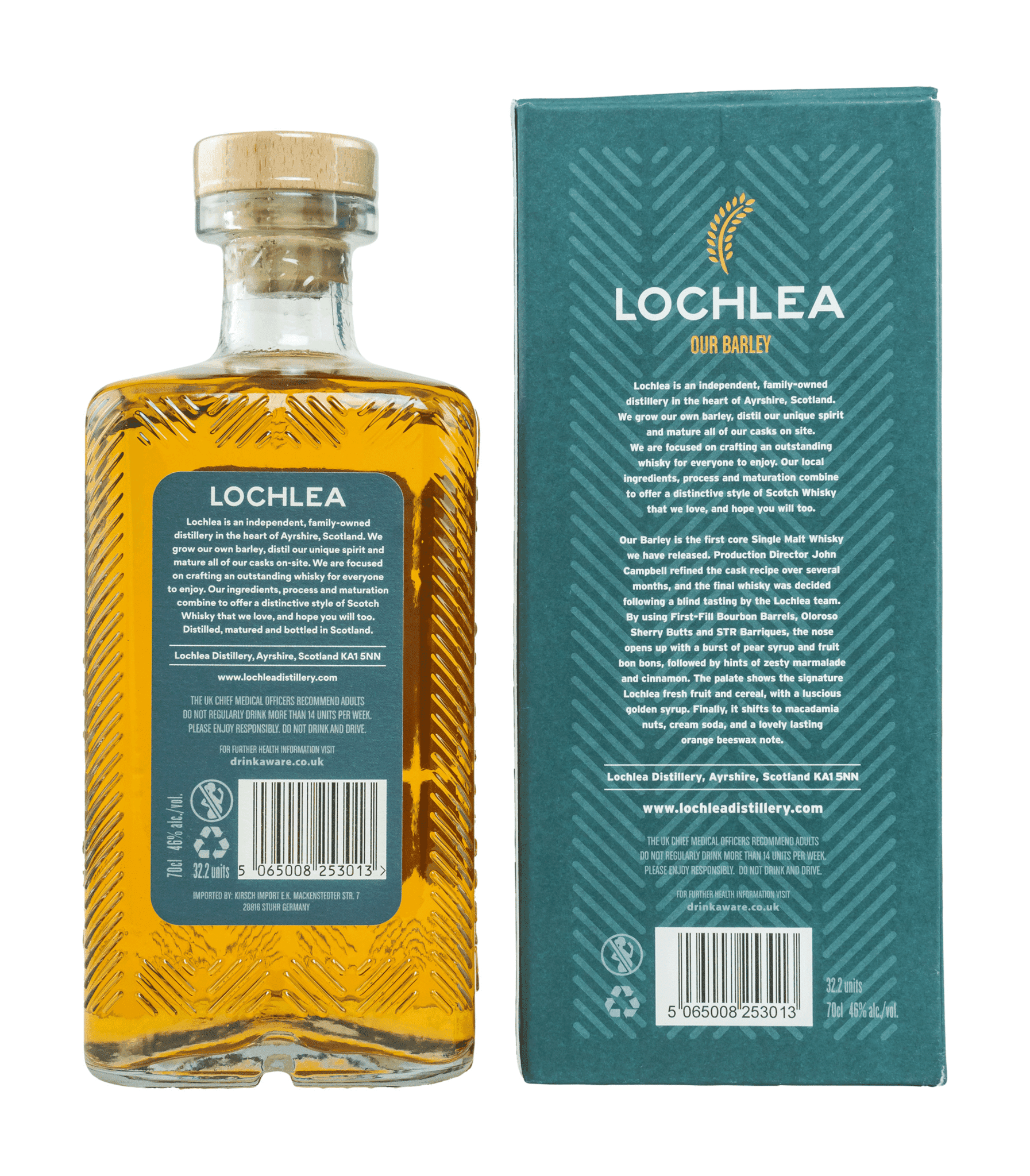 Lochlea Distillery Our Barley