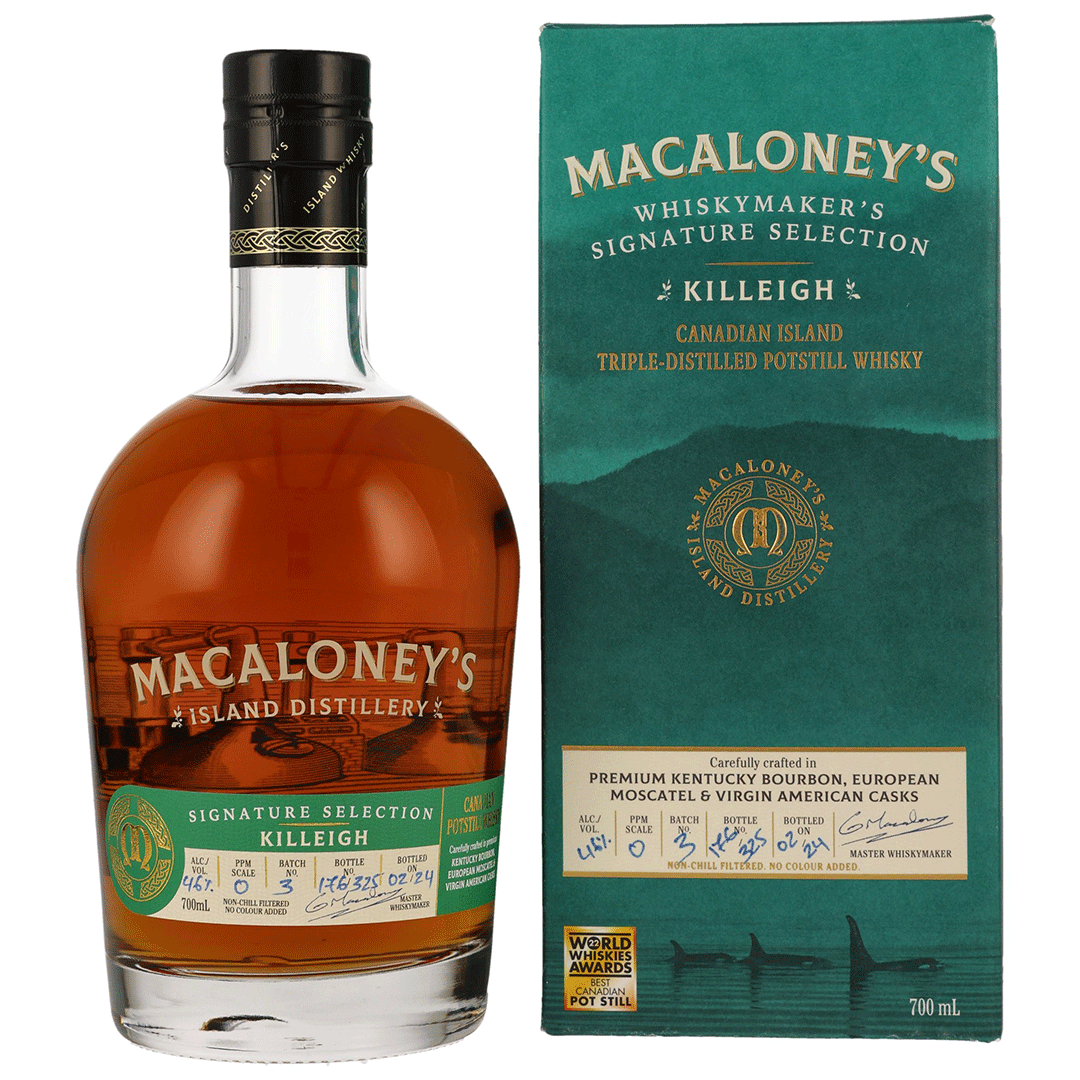 Macaloney`s - Killeigh - Batch 3 - Canadian Single Malt