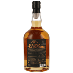 The Quiet Man 10 Jahre - Barman's Code - Marsala Cask Finish - Irish Single Malt