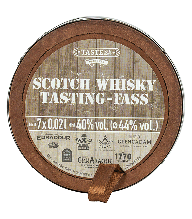 Scotch Whisky Tasting Fass 7x 0,02l