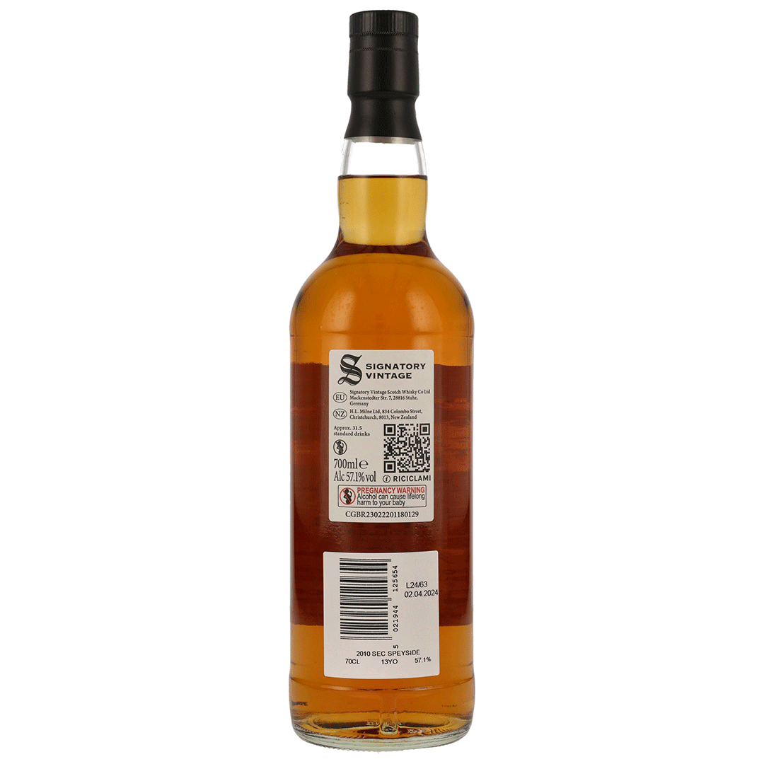 Secret Speyside 2010/2024 - 13 Jahre - Signatory 100 PROOF Edition #16