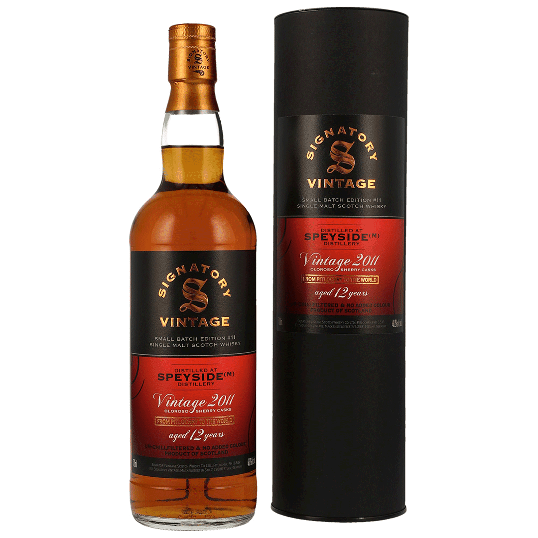 Secret Speyside (M) 2011/2024 - 12 Jahre - Signatory Small Batch Edition #11