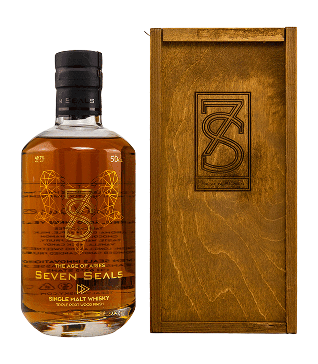 Seven Seals - The Age of Aries - Triple Port Wood Finish - Single Malt Malted Barley Spirit