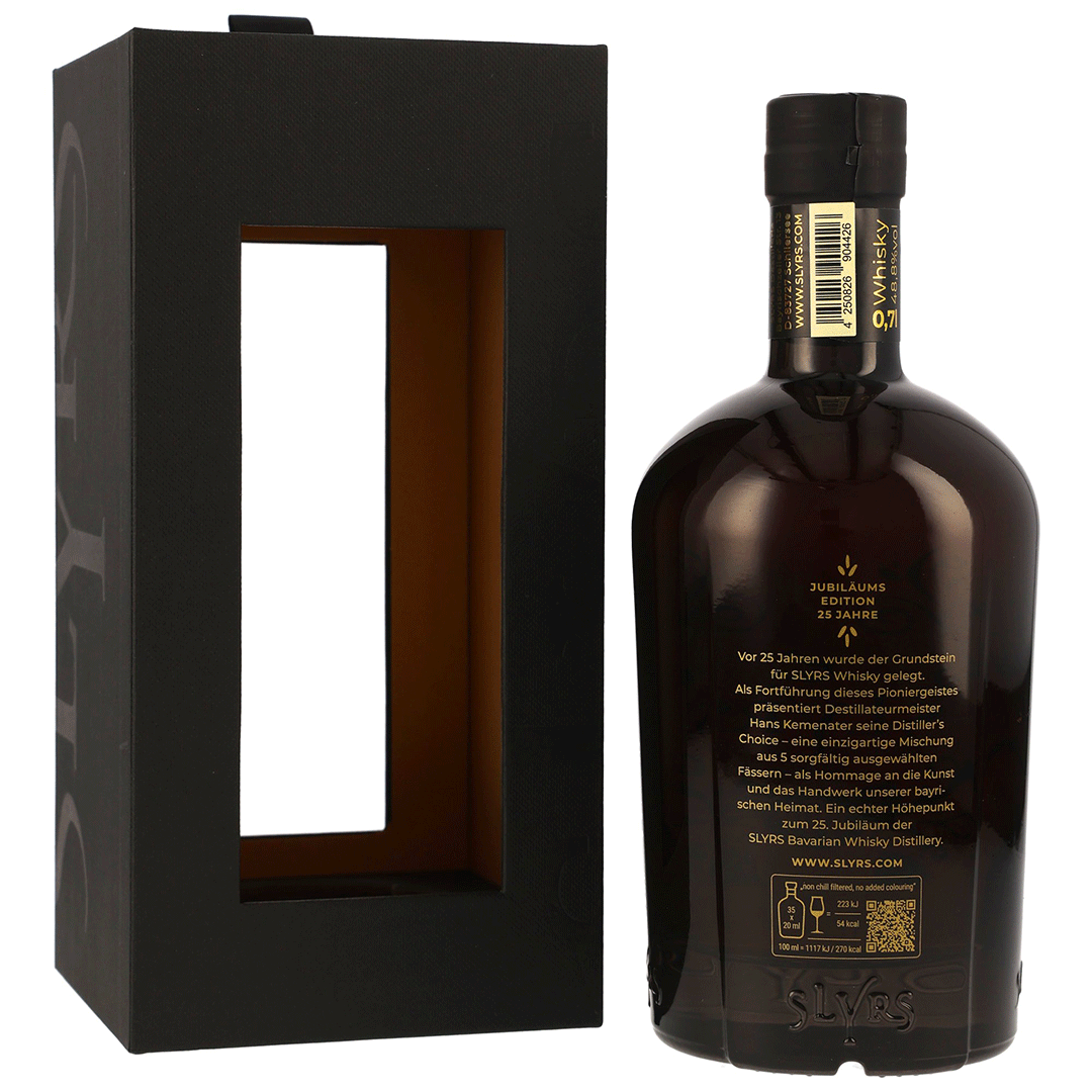 SLYRS Single Malt Whisky - Jubiläums Edition 25 Jahre