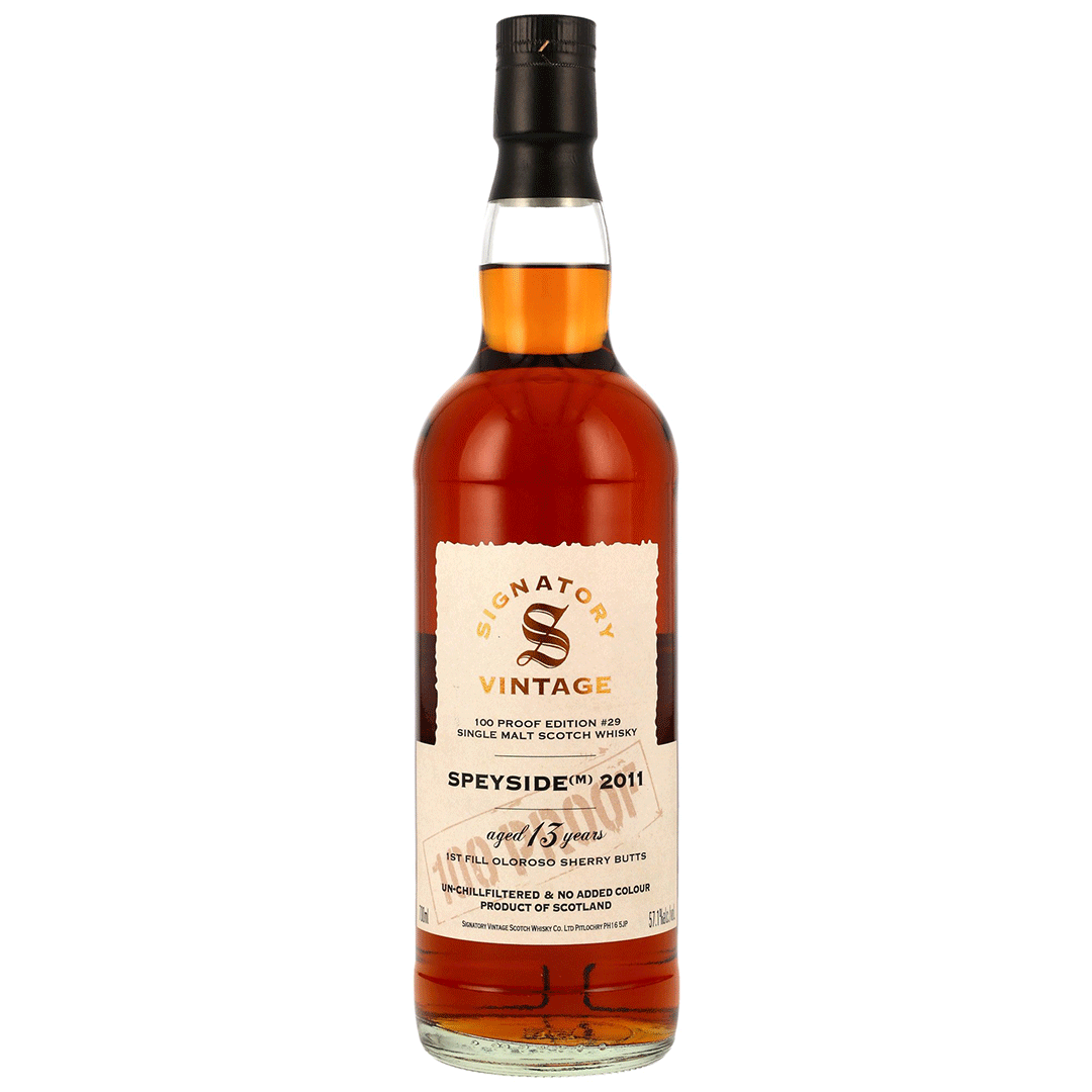 Speyside (M) 2011/2024 - 13 Jahre - Signatory 100 PROOF Edition #29