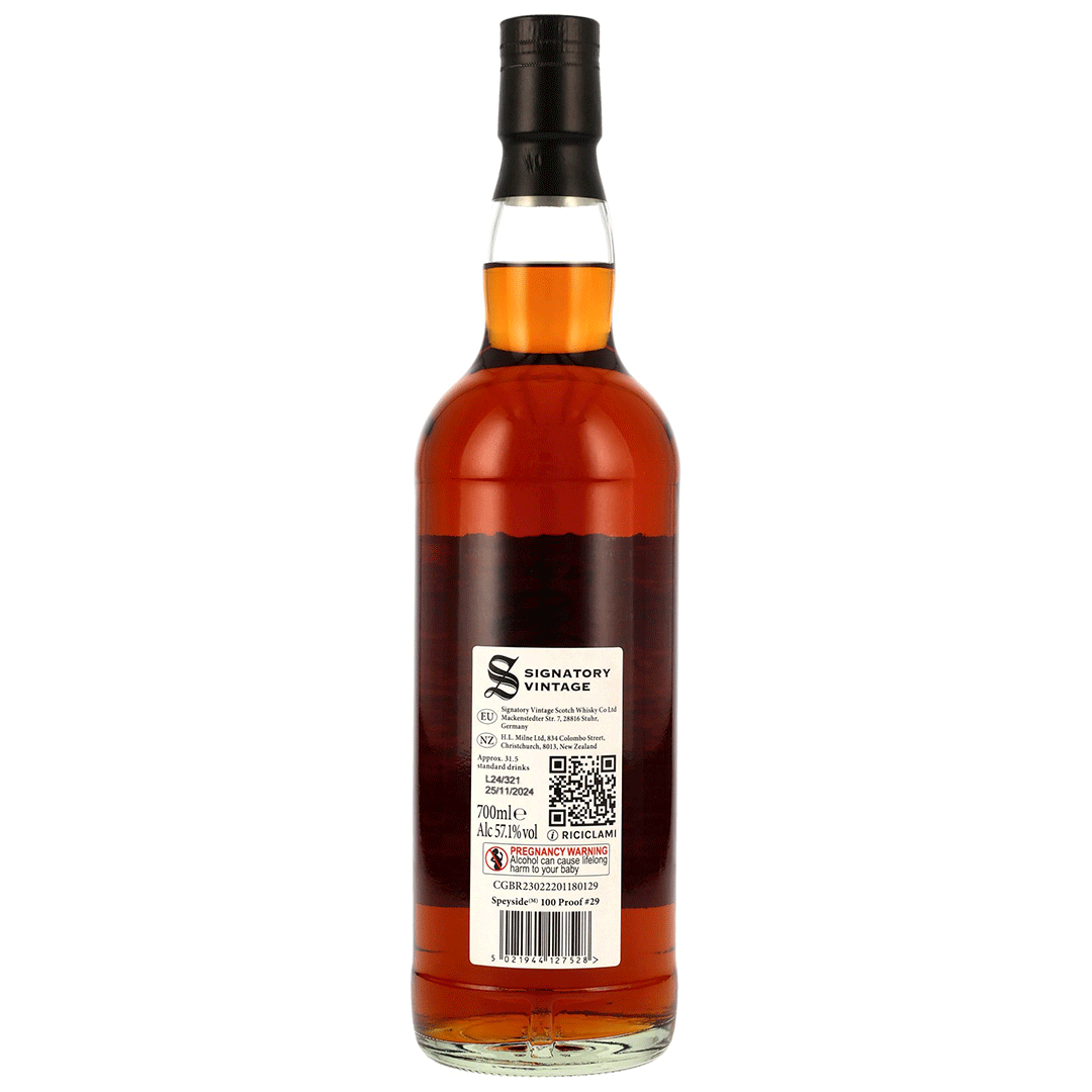 Speyside (M) 2011/2024 - 13 Jahre - Signatory 100 PROOF Edition #29