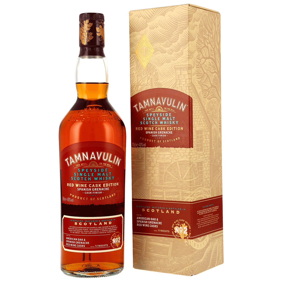 Tamnavulin Spanish Grenache Cask Finish - Red Wine Cask Edition