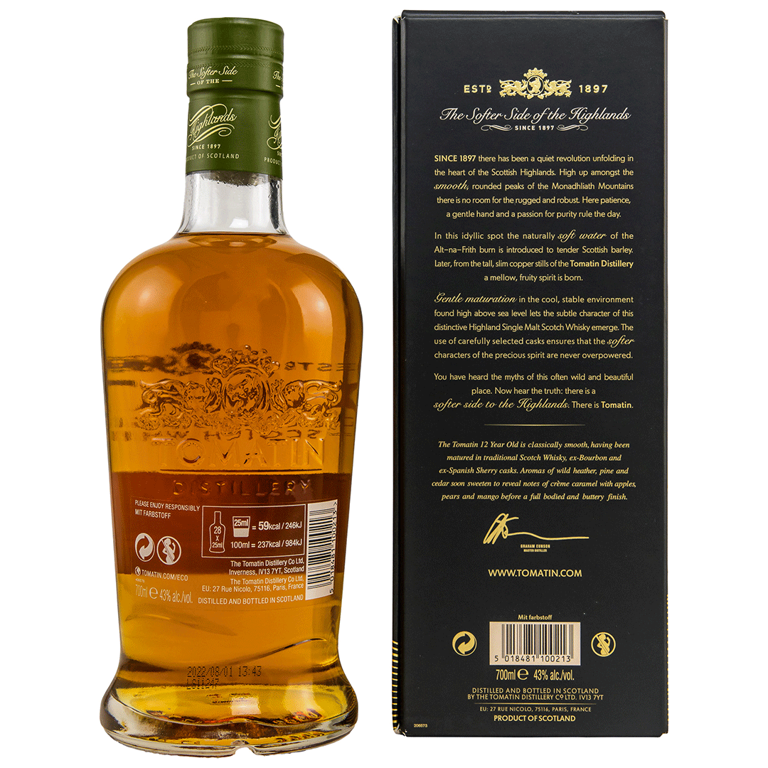 Tomatin 12 Jahre - Single Malt