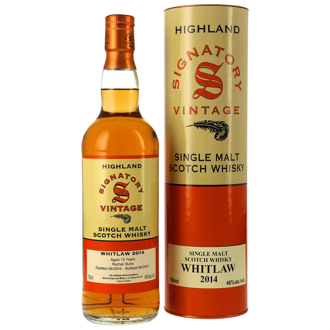 Whitlaw 2014/2024 - Rechar Butts - Signatory Vintage