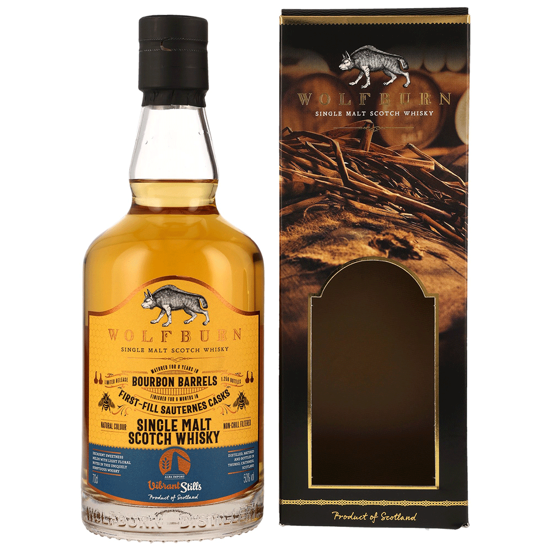 Wolfburn 2016/2024 - 8 Jahre - Vibrant Stills Sauternes Cask Finish