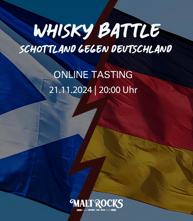 Whisky Battle - Schottland gegen Deutschland - online am 21.11.2024