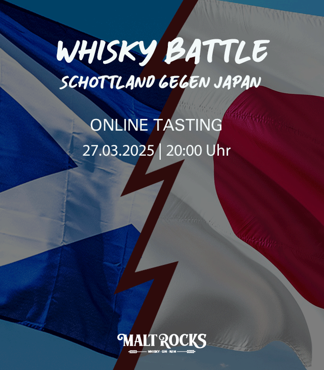 Whisky Battle - Schottland gegen Japan - online am 27.03.2025