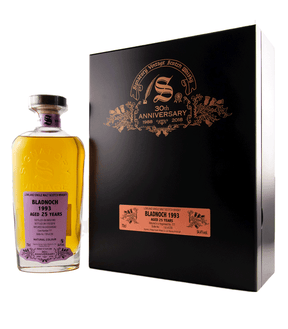 Bladnoch 1993/2018 - 25 Jahre - 30th Anniversary + 2 Gläser - Signatory Vintage