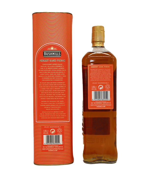 Bushmills 10 Jahre - Sherry Cask Finish