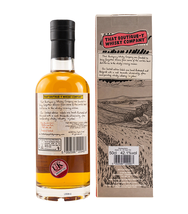 Glentauchers 44 Jahre - Batch 10 - That Boutique-Y Whisky Company (TBWC)