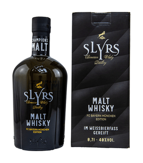 SLYRS Bavarian Malt Whisky - Champions Edition FC Bayern